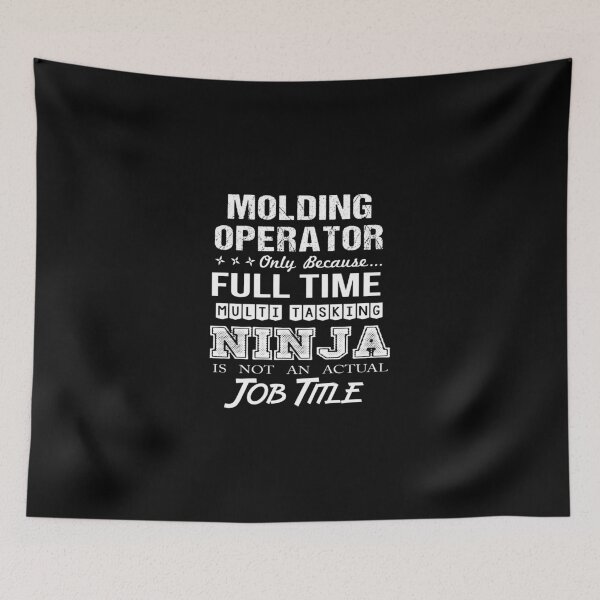 Item preview, Molding Operator T Shirt - Multitasking Ninja Job Gift Item Tee designed and sold by ymaszcarme.
