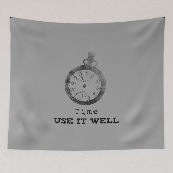 Item preview, Time, use it well, Awesome gift for your friends and family    designed and sold by abdelhak2005.