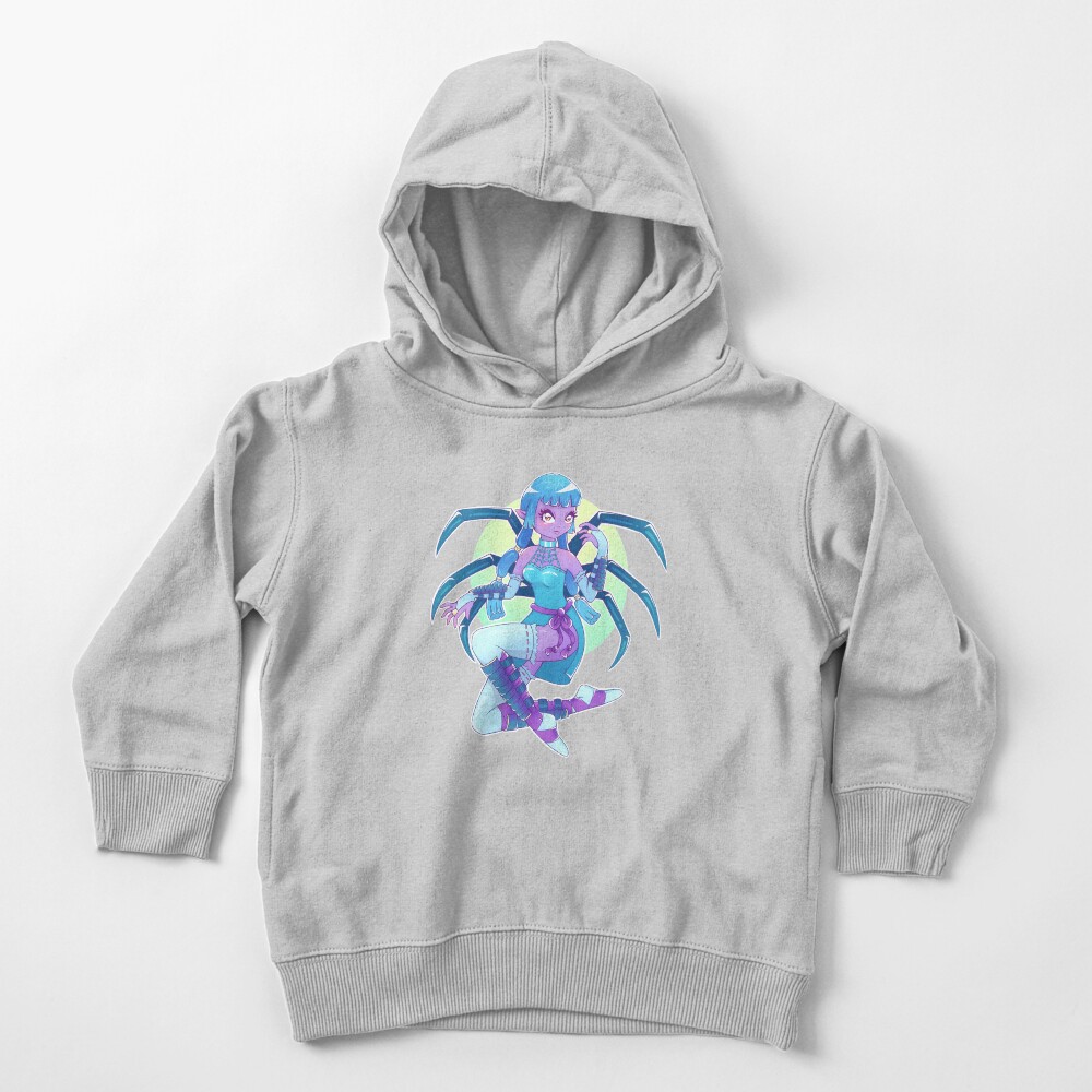 Jorogumo Japanese Yokai Spider Demon Toddler Pullover Hoodie