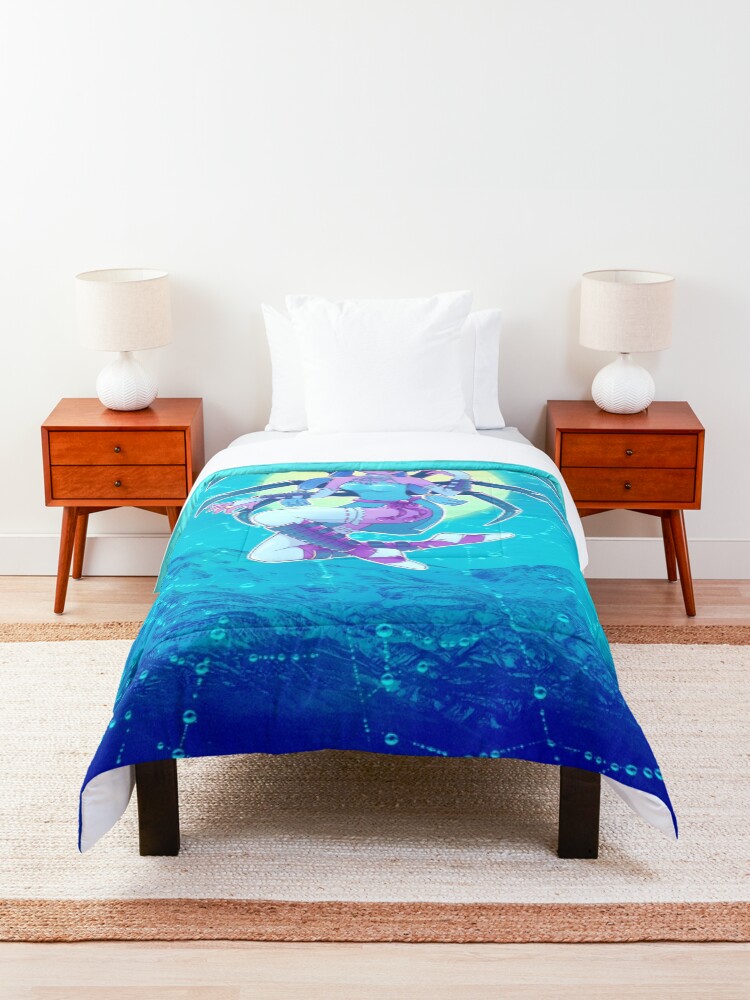 Alternate view of Jorogumo Japanese Yokai Spider Demon Comforter