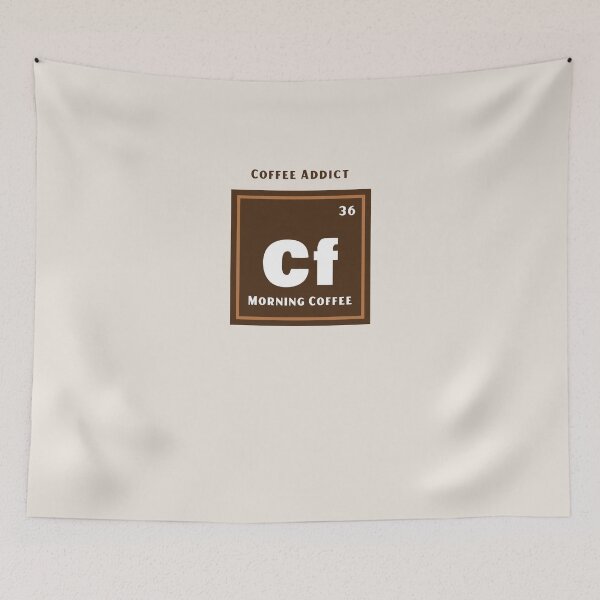 Item preview, Coffee Addict Periodic Table Artwork designed and sold by art-fox.