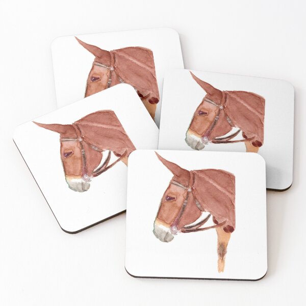 Item preview, Red Long Ear Mule designed and sold by Cindy Smith.
