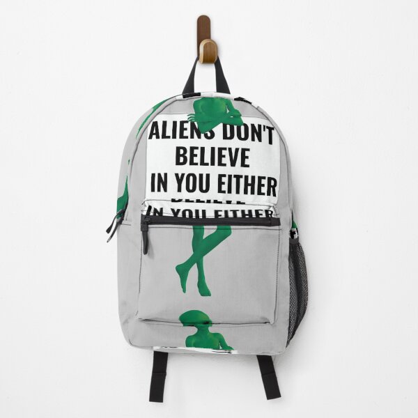 Item preview, Aliens don't believe in you either Funny Aliens designed and sold by Feline Rockstars.