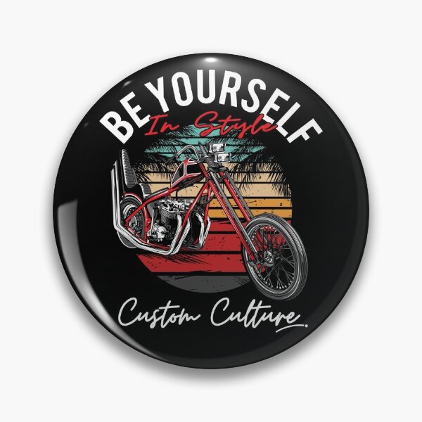 Item preview, Be yourself in style, custom culture, chopper 70s , chopper motorcycle, custom bike, 70s designed and sold by Lekrock.