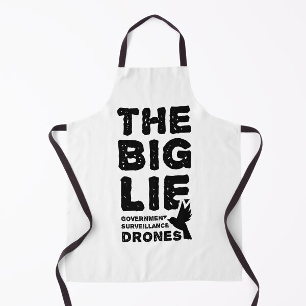 Item preview, The big lie - Government surveillance drones - Conspiracy Theory designed and sold by redblackline.