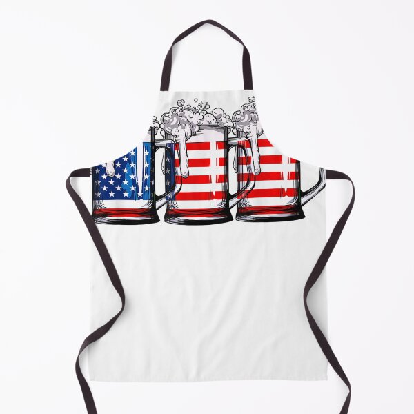 Item preview, Beer American Flag T shirt 4th of July Men Women Merica USA designed and sold by micreations.