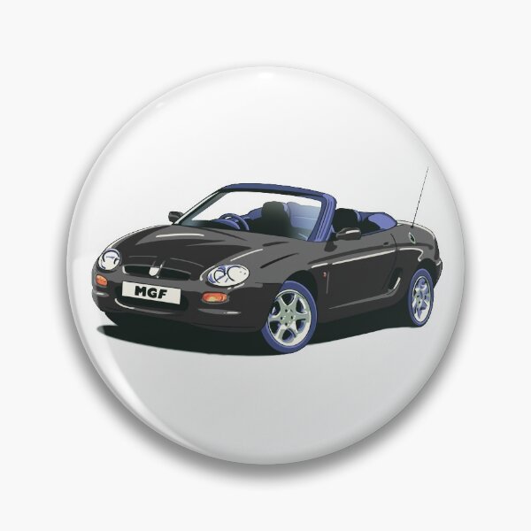 Item preview, MGF MG Rover car in Charcoal Black  designed and sold by Webazoot Industries - Car Art.