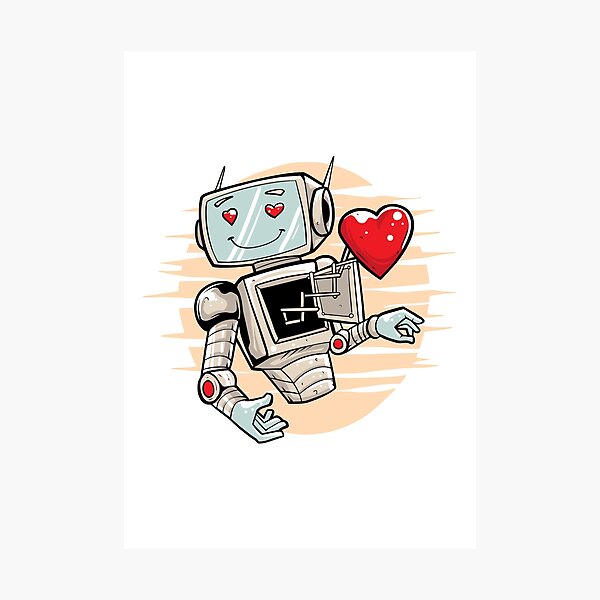 Item preview, Robot love designed and sold by allstars007.