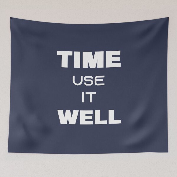 Item preview, Time, use it well, Awesome gift for your friends and family    designed and sold by abdelhak2005.