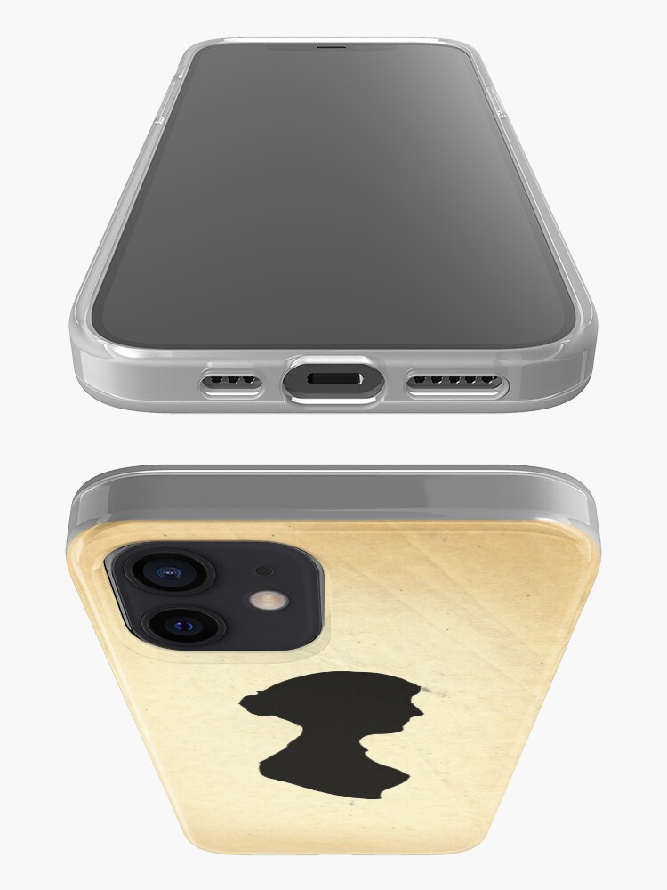 Alternate view of Jane Austen Silhouette (Big) iPhone Case & Cover