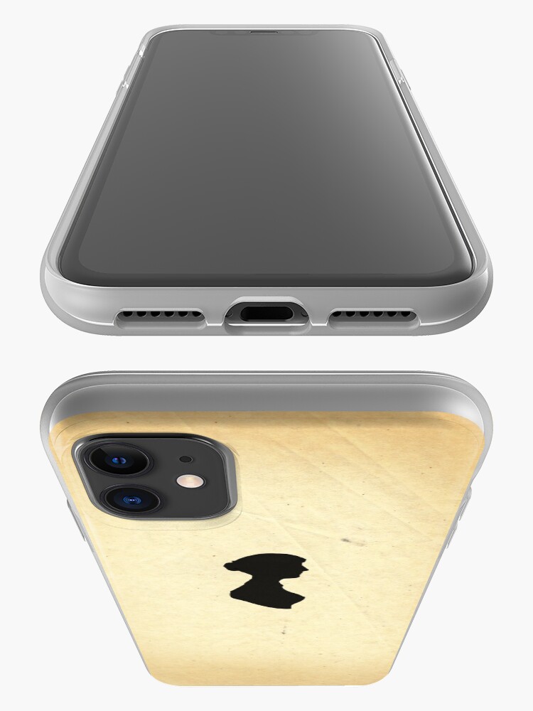 Alternate view of Jane Austen Silhouette (Small) iPhone Case & Cover