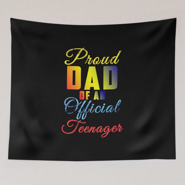Item preview, Proud Dad of Official Teenager , 13th Birthday ,13 Yrs Old designed and sold by oussimakh.