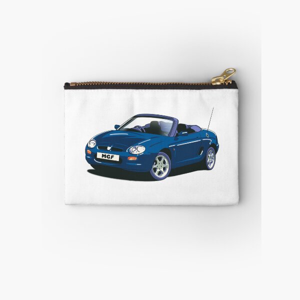 Item preview, MG Rover MGF car in Tahiti Blue designed and sold by Webazoot Industries - Car Art.