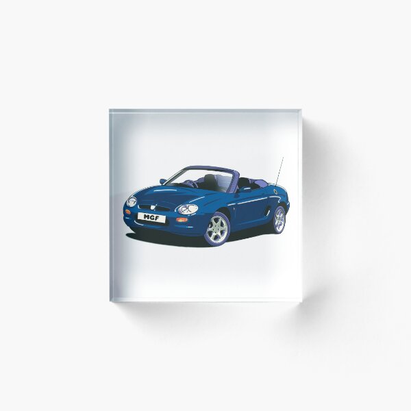 Item preview, Coche MG Rover MGF en azul Tahití designed and sold by Webazoot Industries - Car Art.