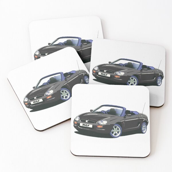 Item preview, MGF MG Rover car in Charcoal Black  designed and sold by Webazoot Industries - Car Art.
