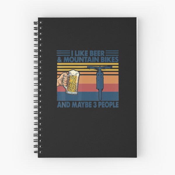Item preview, I like beer and mountain bikes and maybe 3 people vintage designed and sold by brannonmohor.