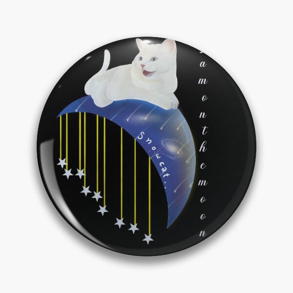 Item preview, Gracioso gato de nieve estoy en la luna designed and sold by Pchra-store.
