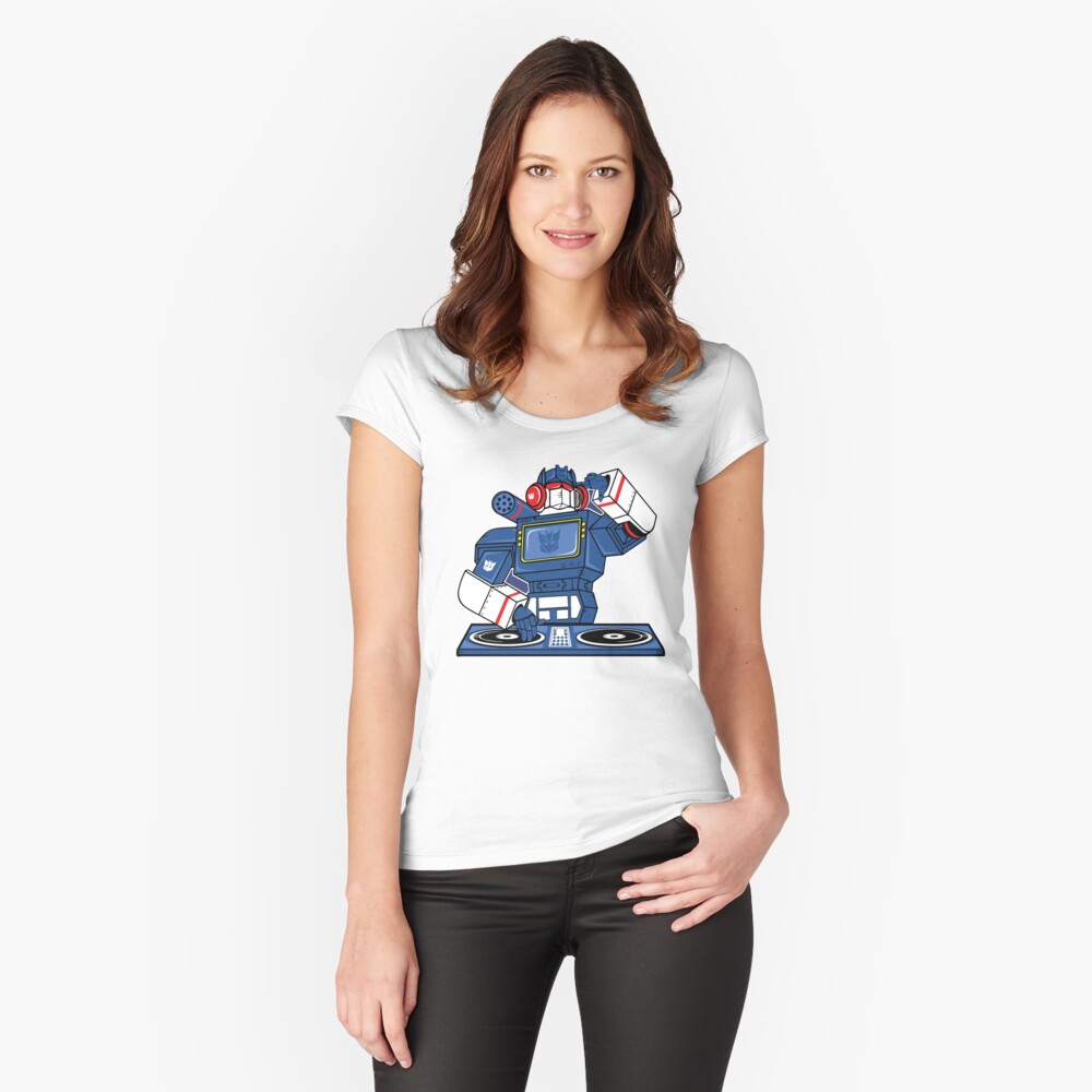 Item preview, Fitted Scoop T-Shirt designed and sold by cremadesign.