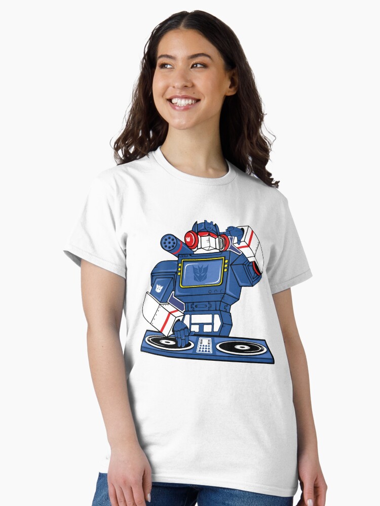 Thumbnail 2 of 7, Classic T-Shirt, mecha dj designed and sold by cremadesign.