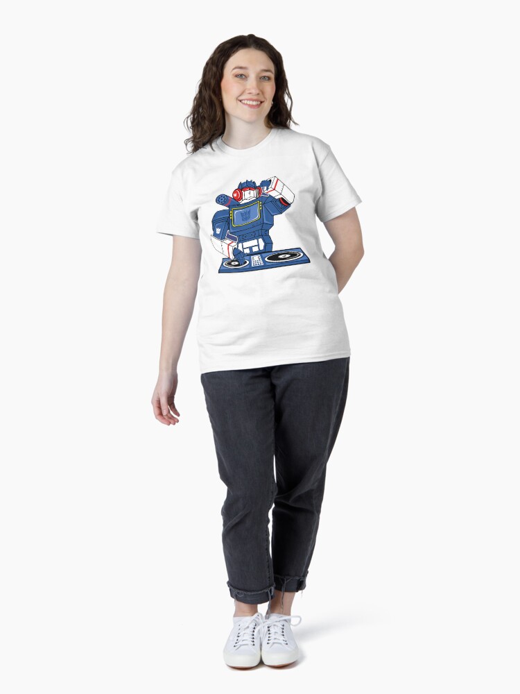 Thumbnail 4 of 7, Classic T-Shirt, mecha dj designed and sold by cremadesign.
