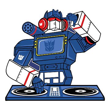 Artwork thumbnail, mecha dj by cremadesign