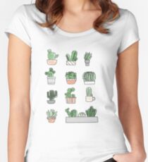 Cactus Women's Fitted Scoop T-Shirt