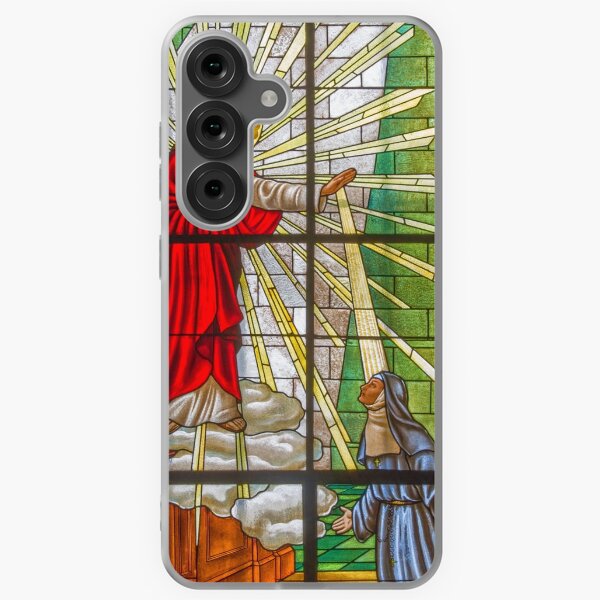 Saint Margaret Mary Alacoque and the Sacred Heart of Jesus Samsung Galaxy Soft Case