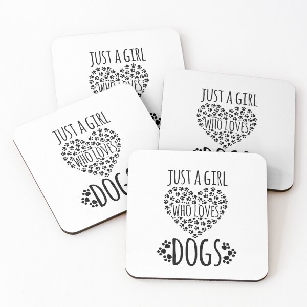 Item preview, Just A Girl Who Loves Dogs designed and sold by TeesYouWant.