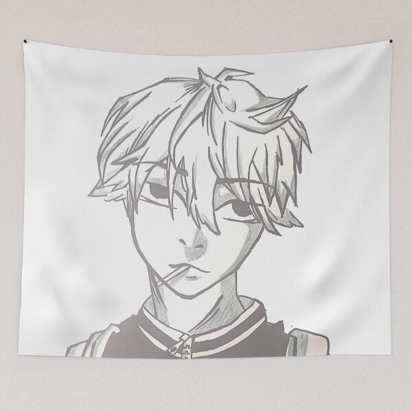 Item preview, Anime boy designed and sold by UrbanBubules.