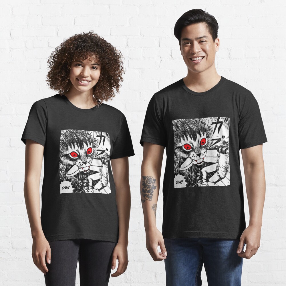 junji ito cat shirt