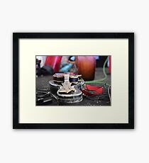 Stage Guitar Framed Print
