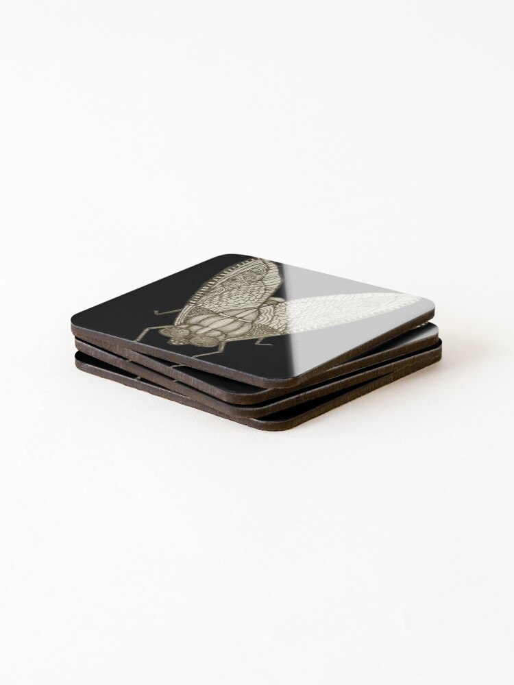 Thumbnail 4 of 5, Coasters (Set of 4), Fly designed and sold by J-Rage.