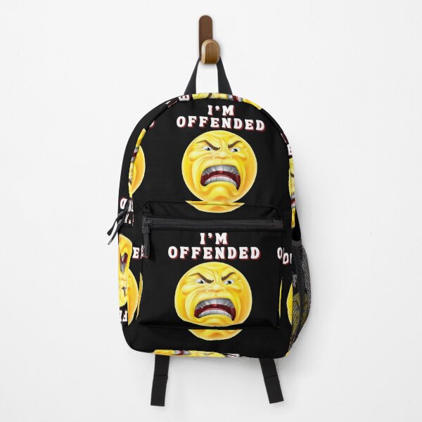 Item preview, I'M OFFENDED - Living Fully - Funny Emoji designed and sold by Sun Sand & Sea Art.
