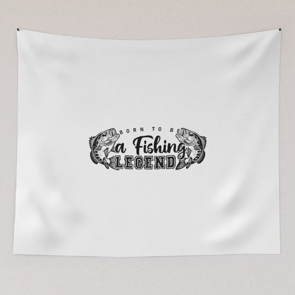 Item preview, Born To Be A Fishing Legend designed and sold by KOURCHAL ART.