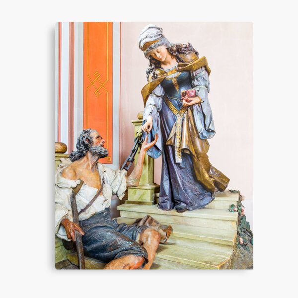 Saint Elizabeth of Hungary Metal Print