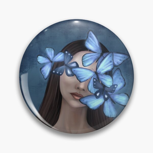 Item preview, Blue butterflies designed and sold by Meysaart.