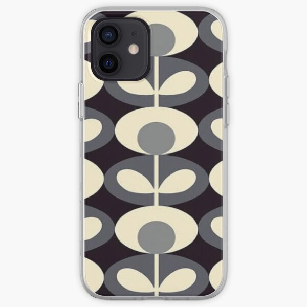 abstract floral, orla kiely design iPhone Soft Case