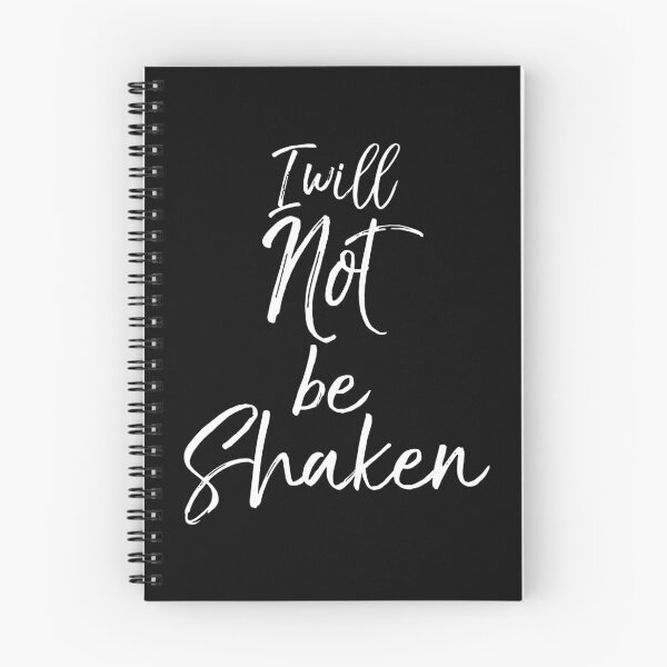 Item preview, Christian Faith Quote Faithfulness Gift I Will Not Be Shaken Long Sleeve T-Shirt designed and sold by wymanlynna.