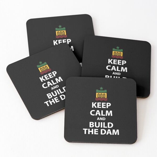 Item preview, #ItsMyDam (It's My Dam), Keep Calm and Build the Dam designed and sold by MerchHouse.
