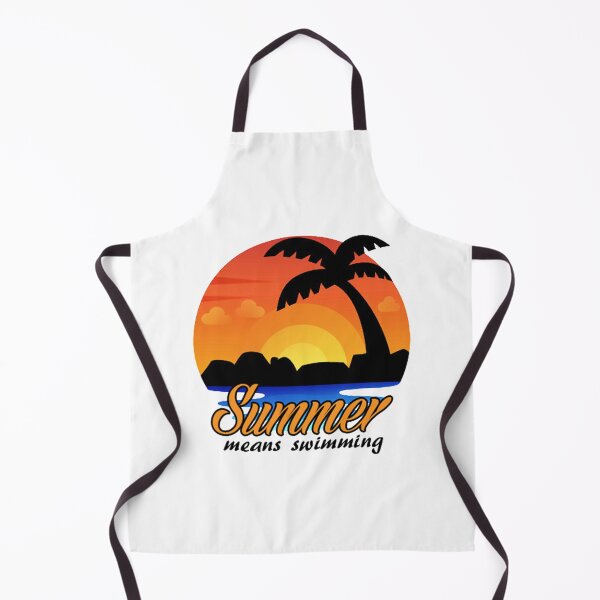 Item preview, Summer Means Swimming designed and sold by medbenCreation.