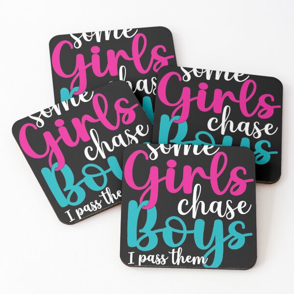 Item preview, Some Girls Chase Boys I Pass Them  designed and sold by plussorn.