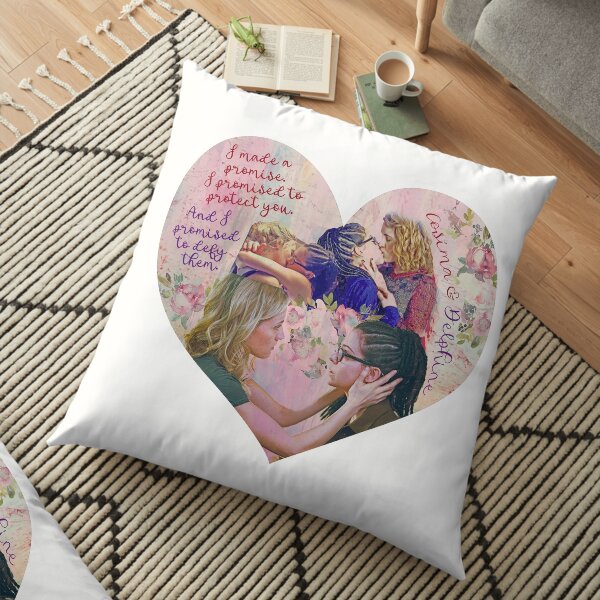Cophine OrphanBlack CloneClub Sestras Clone Club Orphan Black Fanart Floor Pillow