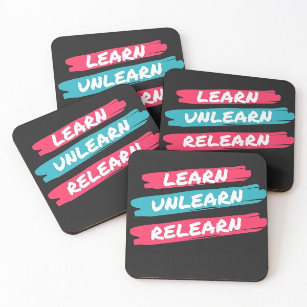 Item preview, Learn.Unlearn.Relearn designed and sold by mrpawan04.