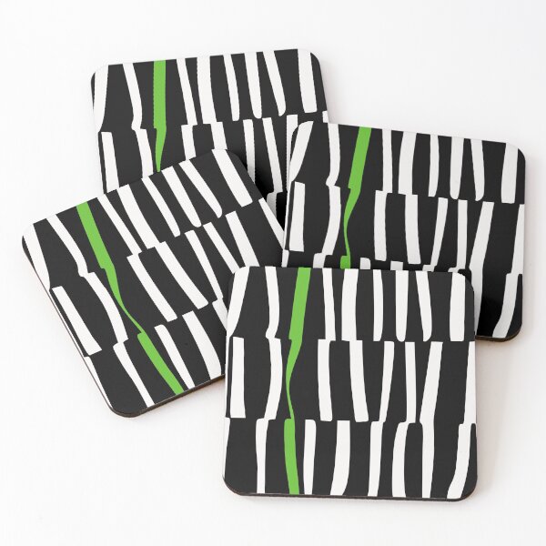 Item preview, white ON black with a pinch of GREEN designed and sold by LaurieKress.