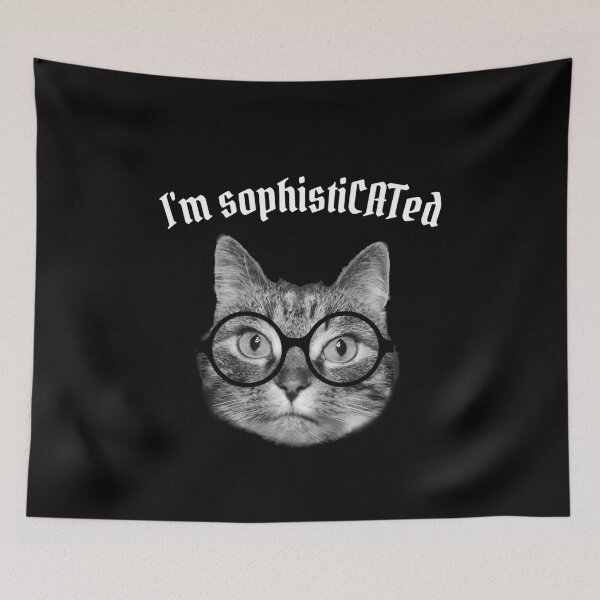 Item preview, I'm sophisticated cat designed and sold by Purr95.