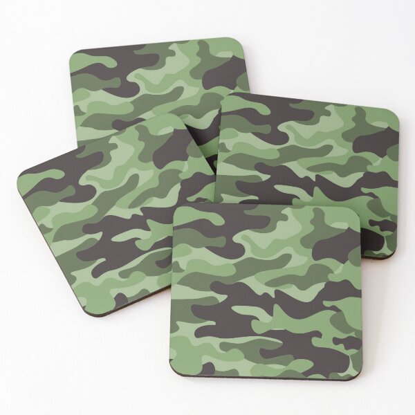 Item preview, Dark sea green camo pattern designed and sold by NexusArts.
