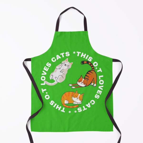 Item preview, Occupational Therapist loves cats designed and sold by PinkArtDesigns.