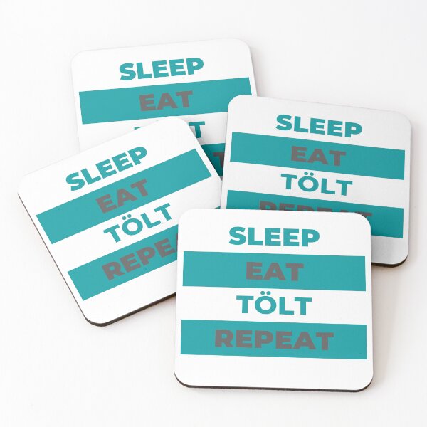Item preview, Sleep. Eat. Tölt. Repeat. designed and sold by hexchen09.