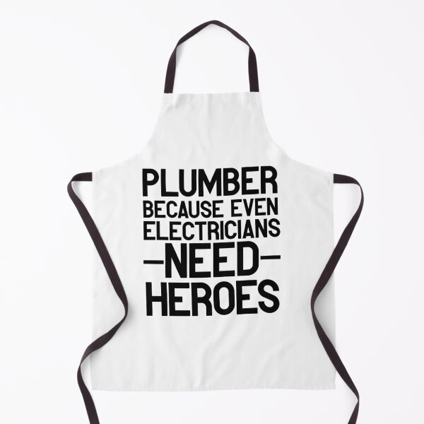 Item preview, Plumber Because Even Electricians Need Heroes designed and sold by TeesYouWant.