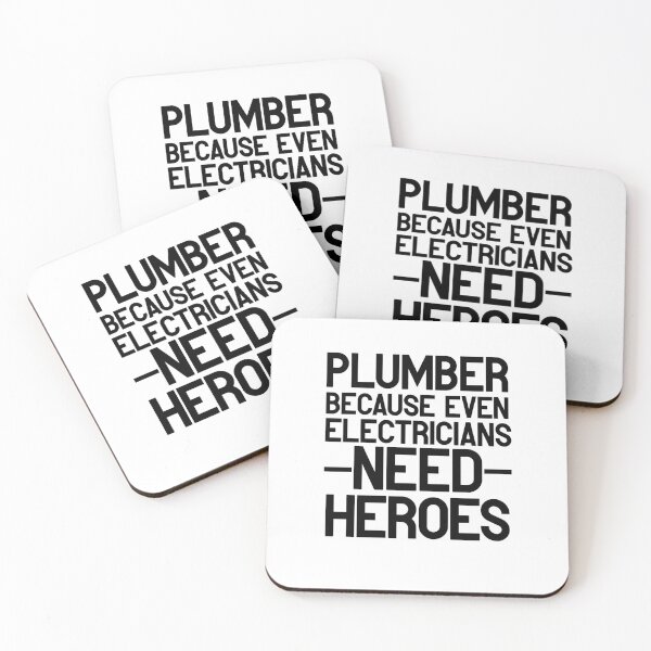Item preview, Plumber Because Even Electricians Need Heroes designed and sold by TeesYouWant.